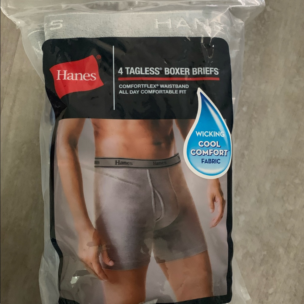 (2) 4pk Men Size XL Hanes Briefs